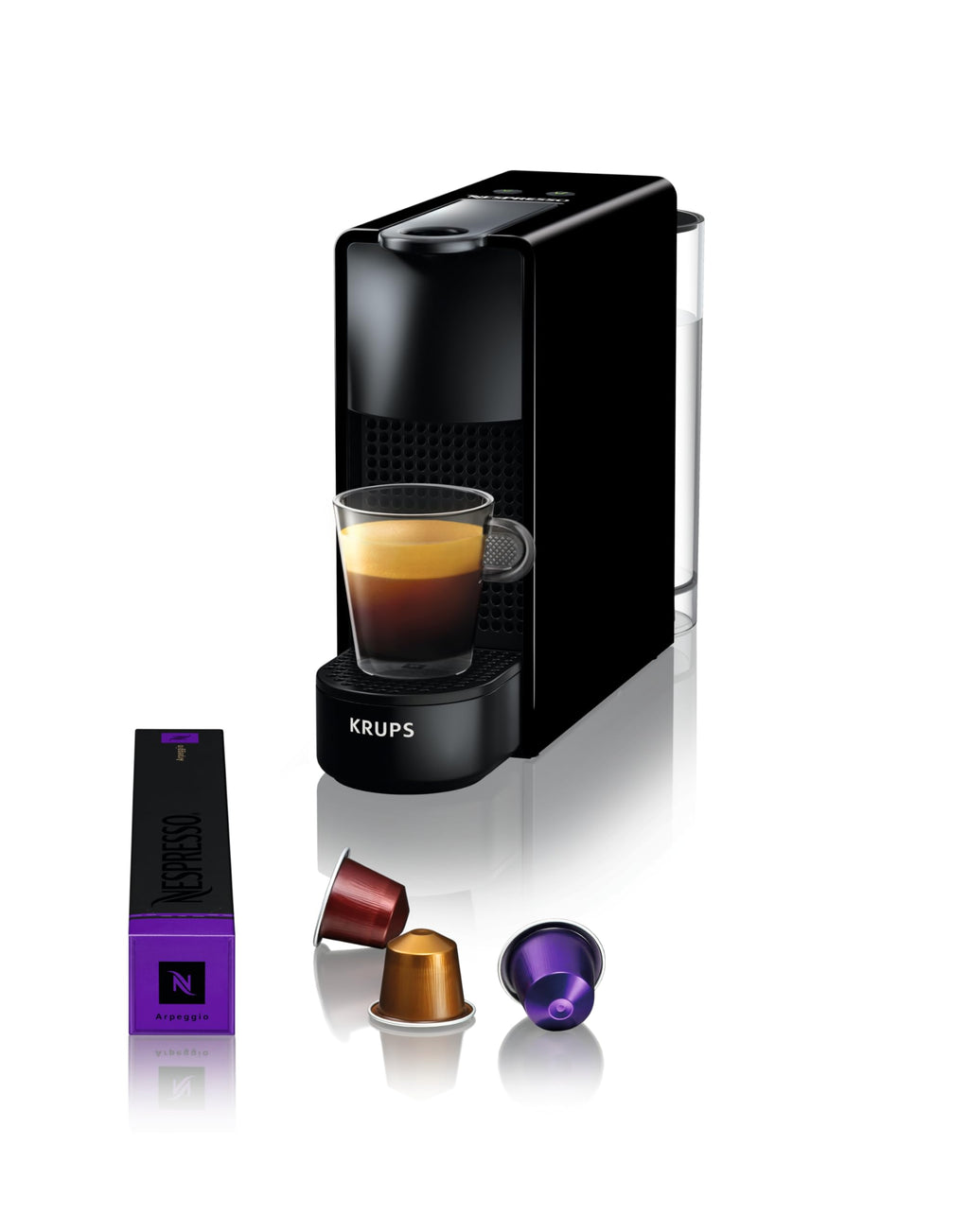 Fralix Essenza Mini - Machine à Café à Capsules Compacte, Noir