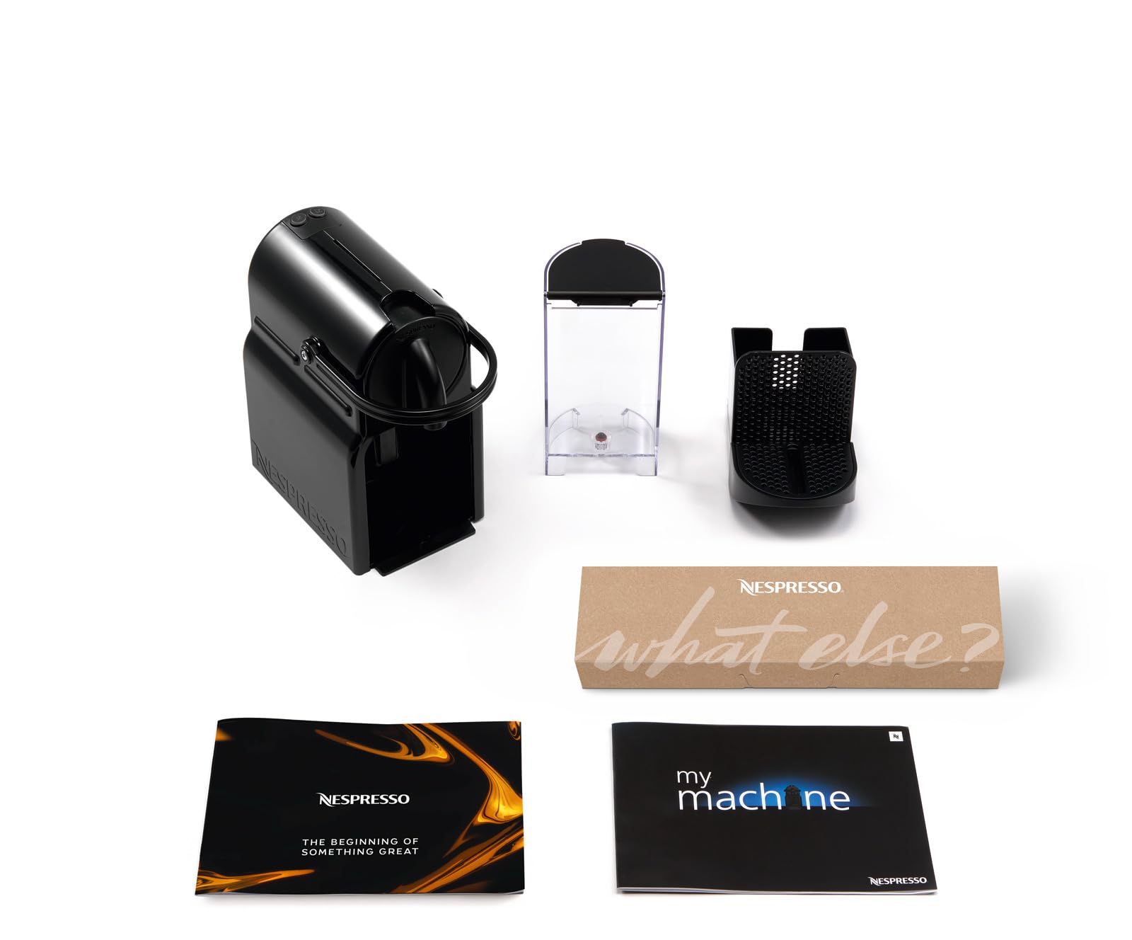 Fralix Inissia - Machine à Café à Capsules Compacte, Noir