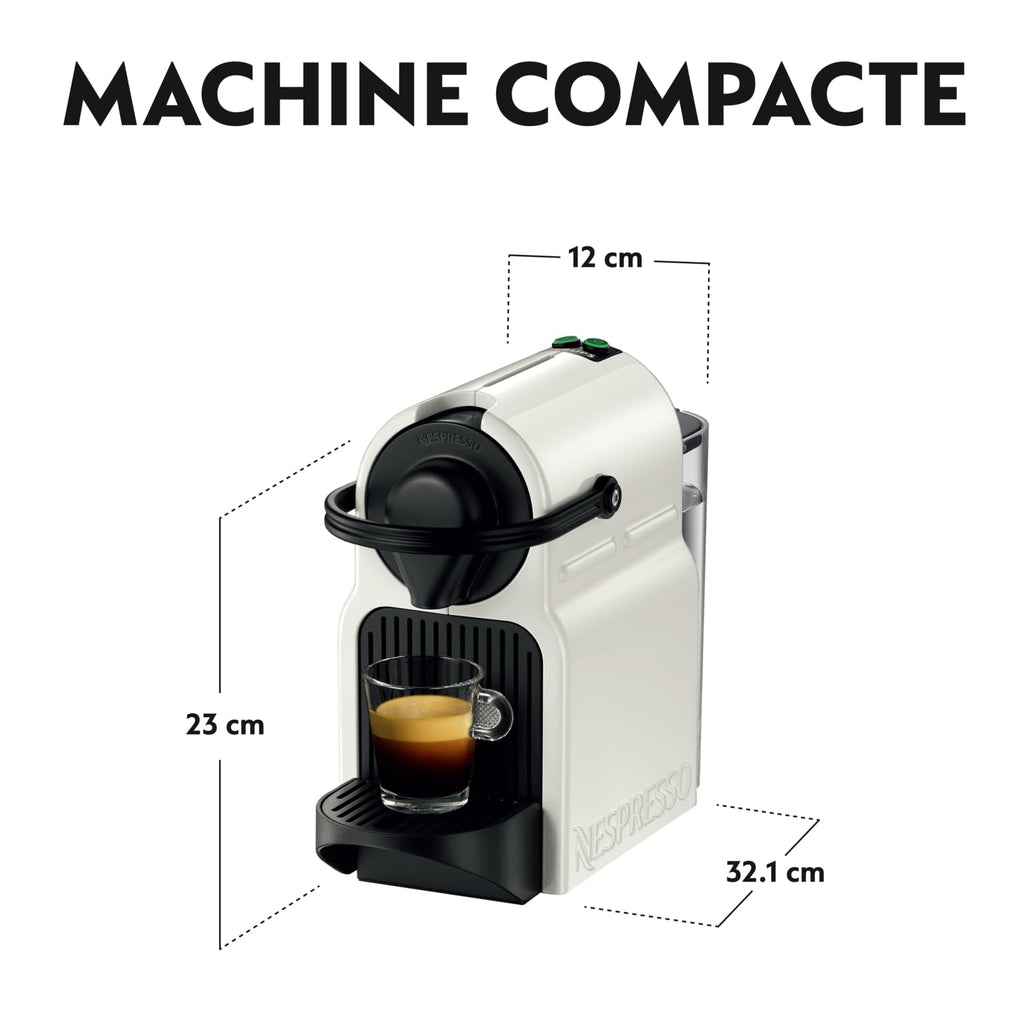 Fralix Inissia - Machine à Café Espresso Compacte, Blanc