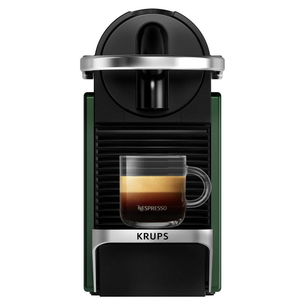 Fralix Pixie - Machine à Café à Capsules Design Compact, Vert Foncé